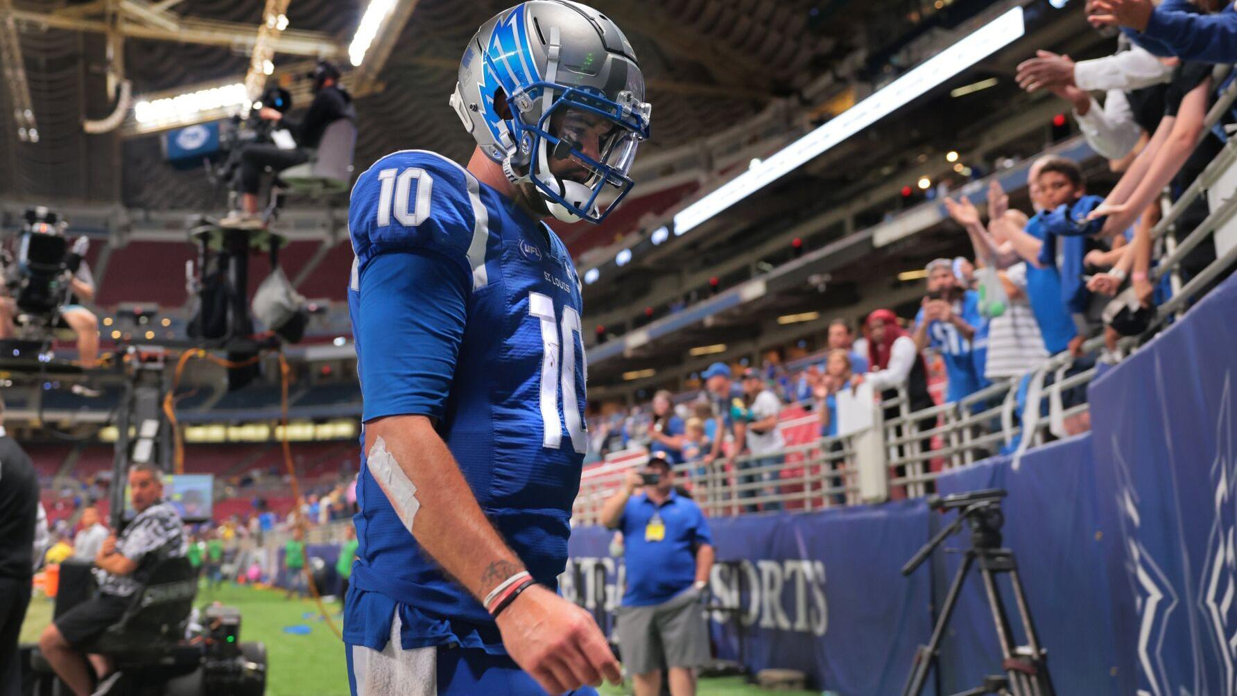 Emotional A.J. McCarron looks ahead to family time, football future